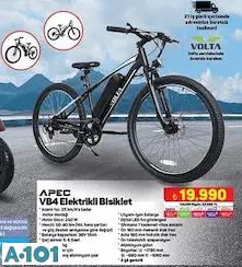 VOLTA APEC VB4 ELEKTRİKLİ BİSİKLET